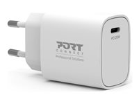 PORT Connect - Strömadapter - ficka - 20 Watt - 3 A - PD (24 pin USB-C) 900031EU