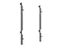 Multibrackets M - Monteringskomponent (2 förlängningsarmar) - för interaktiv platt skärm - svart - skärmstorlek: 65" - monteringsgränssnitt: 400 x 600 mm - för Samsung Flip 2 WM65R 7350073739950