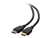 C2G 6ft 4K HDMI Cable with Ethernet - High Speed - UltraHD Cable - M/M - HDMI-kabel med Ethernet - HDMI hane till HDMI hane - 1.83 m - skärmad - svart 56783