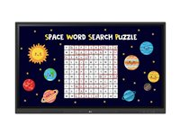 LG CreateBoard 65TR3DK-B - 65" Diagonal klass TR3DK Series LED-bakgrundsbelyst LCD-skärm - utbildning/företag - med pekskärm (multitouch) - Android - 4K UHD (2160p) 3840 x 2160 - Direct LED - svart 65TR3DK-B