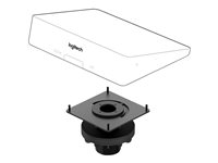 Logitech Tap Table Mount - Monteringssats för styrenhet till videokonferens - för Room Solution Base Bundle, Huddle, Large; Tap 939-001811