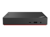 Lenovo ThinkPad Universal USB-C Smart Dock - ThinkSmart Edition - Dockningsstation - USB-C - HDMI, DP - 1GbE - 135 Watt - CRU - Europa 40BN0135EU