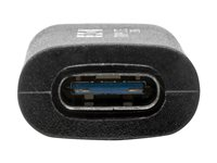 Eaton Tripp Lite Series USB-C to USB-A Adapter (F/M), USB 3.2 Gen 2 (10 Gbps) - USB-adapter - 24 pin USB-C (hona) till USB typ A (hane) - USB 3.2 Gen 2 / Thunderbolt 3 - 0.9 A - upp till 10 Gbps dataöverföringshastighet - svart - för P/N: U415-002-BDS, U460-004-2A2C-2, U460-004-4A-G2 U329-000-10G