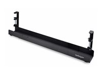 StarTech.com Under Desk Cable Management Tray, Clamp-on Installation - Fack för kabelhantering - kan monteras under bord - svart - 80 cm CALB-DESK-CABLE-TRAY