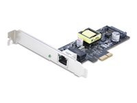 Startech 1-Port 2.5Gbps NBASE-T PoE Network Card, Intel I225-V, 802.3af/at PoE+ Multi-Gigabit NIC, PCI Express Server LAN Card, SATA Powered Desktop Ethernet Interface - Supports Windows, Linux, VMware ESXI (PR12GIP-NETWORK-CARD) - Nätverksadapter - PCIe 2.0 låg profil - 2.5GBase-T (PoE+) x 1 - svart PR12GIP-NETWORK-CARD