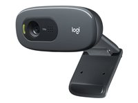 Logitech HD Webcam C270 - Webbkamera - färg - 1280 x 720 - ljud - USB 2.0 960-001063