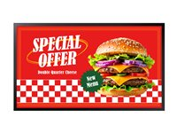 Samsung OH46DX - 46" Diagonal klass (45.9" visbar) - OHDX Series LED-bakgrundsbelyst LCD-skärm - digital skyltning utomhus - full sol - Tizen OS - 1080p 1920 x 1080 - skiffersvart LH46OHDEBGBXEN