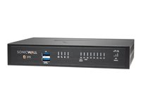 SonicWall TZ370 - High Availability - säkerhetsfunktion - 1GbE - skrivbord 02-SSC-6443