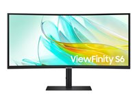 Samsung ViewFinity S6 S34C652UEU - S65UC Series - LED-skärm - böjd - 34" - HDR LS34C652UEUXXE