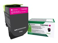 Lexmark X417 - Lång livslängd - magenta - original - tonerkassett LCCP, LRP - för Lexmark CS417dn, CS517de, CX417de 71B2HM0