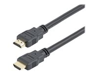 StarTech.com 1,8 m Höghastighets-HDMI-kabel ? Ultra HD 4k x 2k HDMI-kabel ? HDMI till HDMI M/M - HDMI-kabel - HDMI hane till HDMI hane - 1.8 m - dubbelt skärmad - svart - för P/N: CDP2HDUACP2, DKT30CHSDPD, DKT30CHVSDPD, DKT30CMHSDPD, KITBXDOCKPEU, USB32HD4 HDMM6