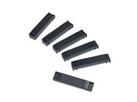 APC - Kabelhållare - svart - TAA-kompatibel (paket om 6) - för P/N: SMX1000CUS, SMX1500RM2UCNCUS, SMX1500RM2UCUS, SMX2KR2UX145, SMX3KR2UNCX145, SMX750CUS AR7582A