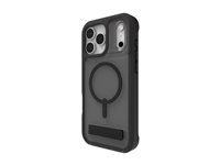 ZAGG Rainier Snap - Baksidesskydd för mobiltelefon - robust - MagSafe-kompatibilitet - grafen - rök svart - för Apple iPhone 17 Pro Max 702319175