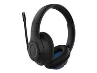 Belkin SoundForm Inspire - Kids Edition - headset - fullstorlek - Bluetooth - trådlös, kabelansluten - 3,5 mm kontakt - svart AUD006BTBLK