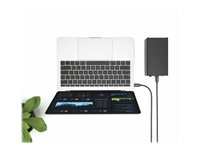 StarTech.com 2m (6.6ft) Thunderbolt 3 Cable, 20Gbps, 100W PD, 4K Video, Thunderbolt-Certified, Compatible w/ TB4/USB 3.2/DisplayPort - Thunderbolt-kabel - 24 pin USB-C (hane) till 24 pin USB-C (hane) - Thunderbolt 3 / USB / DisplayPort - 2 m - svart - för P/N: CDP2HDUACP, CDP2HDUACPW, MST30C2DPPD TBLT3MM2M