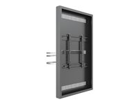 Multibrackets M Pro Series - Hölje - för digital skylt - medium - stål - svart - skärmstorlek: 55" - kolumn 7350105214547