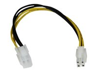 StarTech.com 8in ATX12V 4 Pin P4 CPU Power Extension Cable - M/F - Power extension cable - 4 pin ATX12V (M) to 4 pin ATX12V (F) - 7.9 in - ATXP4EXT - Förlängningskabel för ström - 4 pin ATX12V (hane) till 4 pin ATX12V (hona) - 20 cm ATXP4EXT