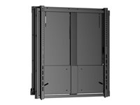 Multibrackets M Counterbalanced Wallmount - Monteringssats - för LCD-display - svart - skärmstorlek: 55"-75" - väggmonterbar 7350073737765