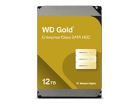 WD Gold WD122KRYZ - Hårddisk - Enterprise - 12 TB - inbyggd - 3.5" - SATA 6Gb/s - 7200 rpm - buffert: 512 MB WD122KRYZ