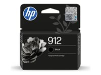 HP 912 - 6.5 ml - svart - original - Officejet - bläckpatron - för Officejet 8010, 8010e, 8012, 8014, 8015; Officejet Pro 8020, 8022, 8023, 8024, 8025 3YL80AE#LS3