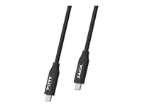 PORT - USB-kabel - 24 pin USB-C (hane) till 24 pin USB-C (hane) - USB 3.2 Gen 2 - 2 m - USB-strömförsörjning (100W), upp till 20 Gbps dataöverföringshastighet 900057