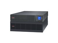 APC Easy UPS SRV SRV10KRILRK - UPS (kan monteras i rack) - AC 220-240 V - 10000 Watt - 10000 VA - 1-fas - USB, RS-232 - utgångskontakter: 1 - 2U - med Rail Kit, External Battery Pack SRV10KRILRK