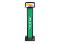 Compulocks iPad 10th-11th (A16) Gen PowerMove Brandable Floor Stand Black monteringssats - för surfplatta - märkningsbar - svart 140BPMIP109