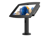 Compulocks Galaxy Tab A7 Lite 8.7â€ Space Enclosure Tilting Stand 8" monteringssats - tilting kiosk - för surfplatta - svart TCDP01870GA7SB