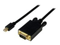 StarTech.com 4,6 m DisplayPort till VGA-kabel - Aktiv DisplayPort till VGA-kabeladapter - 1080p video - DP till VGA-skärmkabel - DP 1.2 till VGA-konverterare - Låsande DP-kontakt - DisplayPort-kabel - DisplayPort (hane) till HD-15 (VGA) (hane) - 4.57 m - sprintlåsning - svart DP2VGAMM15B
