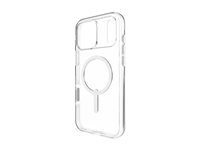 Zagg Crystal Palace Snap - Baksidesskydd för mobiltelefon - med knappskydd - MagSafe-kompatibilitet - CrystalClear - för Apple iPhone 17 Pro Max 702319710