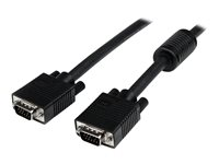 StarTech.com 1,8 m koaxialvideokabel för VGA-skärm med hög upplösning - HD15 till HD15 M/M - VGA-kabel - HD-15 (VGA) (hane) till HD-15 (VGA) (hane) - 1.8 m - formpressad - svart - för P/N: CDP2DPVGA, CDP2MDPVGA, CDP2VGAFC, DKT30CHVPD2, DP2VGA3X5, KITBXAVHDPNA, USB32HDVGA MXT101MMHQ