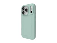ZAGG Luxe Snap - Baksidesskydd för mobiltelefon - MagSafe-kompatibilitet - lugn mynta - för Apple iPhone 17 Pro 702318842