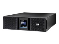 Eaton 9SX Gen2 9SX5KIRT3UG2 - UPS (kan monteras i rack) - AC 200/208/220/230/240/250 V - 5000 Watt - 5000 VA - 1-fas - 5 Ah - RS-232, USB - utgångskontakter: 12 - PFC - 3U - 19" - svart 9SX5KIRT3UG2