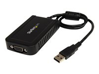 StarTech.com USB till VGA-adapter - 1920x1200 - USB/VGA-adapter - TAA-kompatibel - USB (hane) till HD-15 (VGA) (hona) - USB 2.0 - 50 cm - 1920 x 1200 (WUXGA) stöd - grå - för P/N: MXT101MM USB2VGAE3