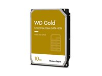 WD Gold WD103KRYZ - Hårddisk - Enterprise - 10 TB - inbyggd - 3.5" - SATA 6Gb/s - 7200 rpm - buffert: 512 MB WD103KRYZ