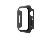 Belkin SCREENFORCE - Stötsskydd för smartwatch - skärmskydd - polykarbonat, tempererat glas (9H) - svart OVG003ZZBK-REV