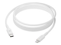 dbramante1928 re-charge - Lightning-kabel - 24 pin USB-C hane till Lightning hane - 2 m - vit CB10CLWH7156
