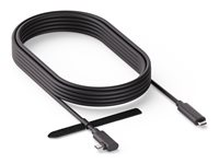 Meta Link - VR-headsetkabel - USB-C (hane) högervinklad till USB-C (hane) rak - USB 3.2 Gen 1 - 3 A - 5 m - svart - för Meta Quest, Quest 2, Quest 3, Quest 3S, Quest Pro 301-00311-01