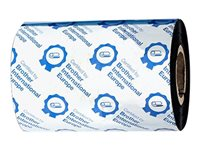 Brother Premium - Svart - 80 mm x 300 m - färgband (paket om 12) - för Brother TD-4650TNWBR, TD-4750TNWB, TD-4750TNWBR BRP1D300080