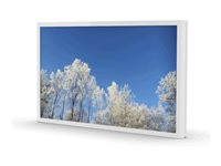 HI-ND PROTECT - Monteringssats (hölje) - liggande - för LCD-display - polykarbonat - vit - skärmstorlek: 32" - väggmonterbar WC3200-0101-51