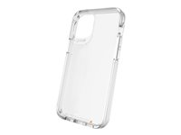 Gear4 Crystal Palace - Baksidesskydd för mobiltelefon - polykarbonat, D3O - klar - för Apple iPhone 12, 12 Pro 702006042