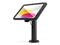 Compulocks iPad 10th-11th (A16) Gen PowerMove Tilting Stand 8" Black - Monteringssats (ställ) - för surfplatta - svart - skärmstorlek: 10.9" - disk-monteringsbar - för Apple 10.9-inch iPad (10:e generation) TCDP01PMIP109