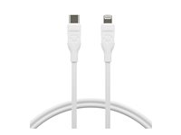 dbramante1928 re-charge - Lightning-kabel - 24 pin USB-C hane till Lightning hane - 1.2 m - 100 % återvunnen plast CB12CLWH7085