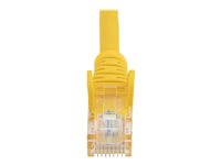 StarTech.com Cat5e patchkabel med hakfria RJ45-kontakter – 1 m, gul - Patch-kabel - RJ-45 (hane) till RJ-45 (hane) - 1 m - UTP - CAT 5e - hakfri - gul 45PAT1MYL
