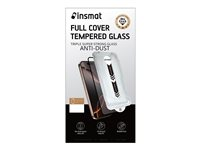 Insmat - Skärmskydd för mobiltelefon - full cover, easy & antidust super full, stronger dust-free armored glass - glas - ramfärg svart - för Samsung Galaxy S26 861-1690