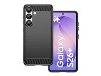 Insmat C&S Style - Baksidesskydd för mobiltelefon - kolfiber - för Samsung Galaxy S26+ 650-1393