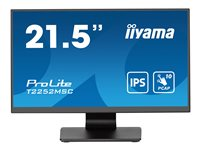 iiyama ProLite T2252MSC-B2AG - LED-skärm - Full HD (1080p) - 21.5" T2252MSC-B2AG