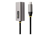 StarTech.com USB-C to Ethernet Adapter, 10/100/1000 Mbps, Gigabit Network Adapter w/ ASIX AX88179A Chip, 1ft/30cm Cable, USB Type C to RJ45 Ethernet Dongle, USB C to LAN Adapter, Windows/macOS/Linux/ChromeOS (US1GC30B2) - Nätverksadapter - USB-C - Gigabit Ethernet x 1 - grå US1GC30B2