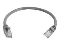 C2G Cat5e Booted Unshielded (UTP) Network Patch Cable - Patch-kabel - RJ-45 (hane) till RJ-45 (hane) - 7 m - UTP - CAT 5e - formpressad, hakfri, tvinnad - grå 83146