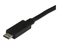 StarTech.com USB-A till USB-C-kabel - M/M - 0,5m - USB 3.1 (10Gbps) - USB-kabel - USB typ A (hane) till USB-C (hane) - USB 3.1 Gen 2 - 50 cm - för P/N: 4SD4FCRU31C, HBS304A24A, M2E1BMU31C, M2E1BRU31C, PEXUSB311AC3, SDOCK4U313 USB31AC50CM